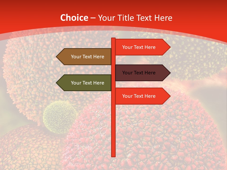Pollen Allergy Season Green PowerPoint Template