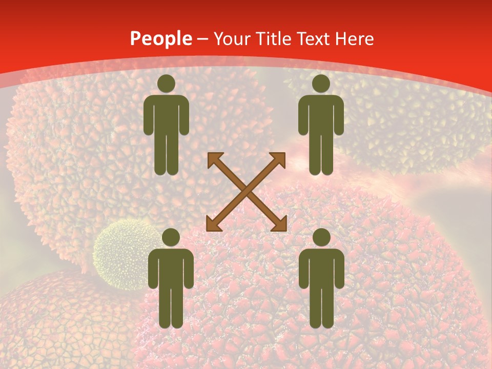 Pollen Allergy Season Green PowerPoint Template