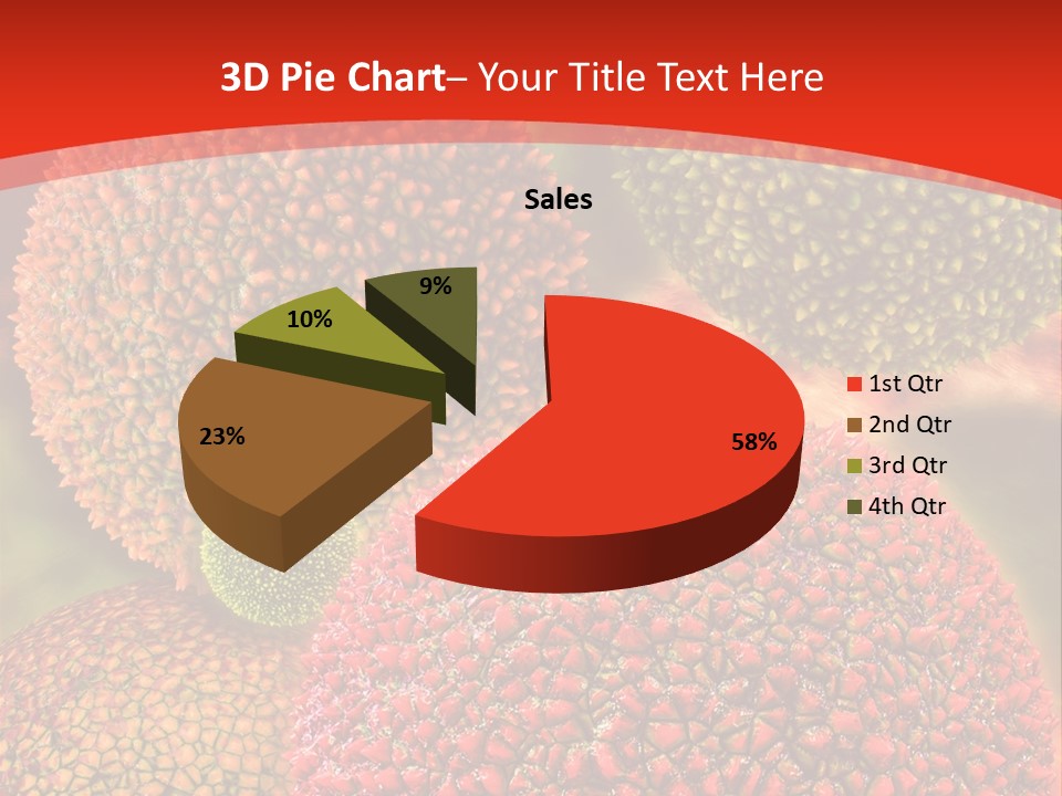 Pollen Allergy Season Green PowerPoint Template