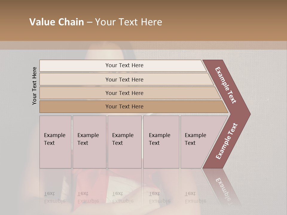 Adult Caucasian Holiday PowerPoint Template