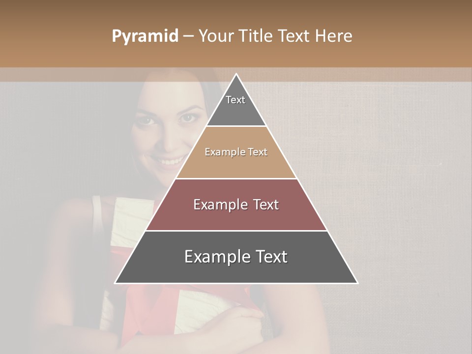 Adult Caucasian Holiday PowerPoint Template