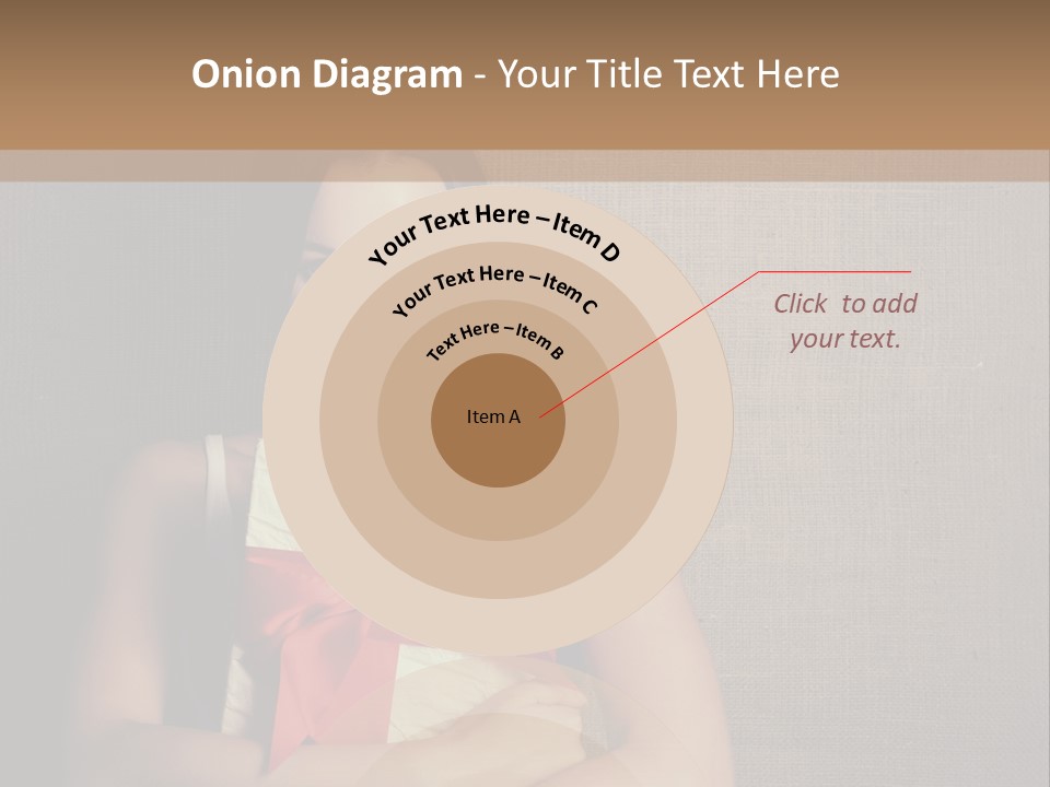 Adult Caucasian Holiday PowerPoint Template