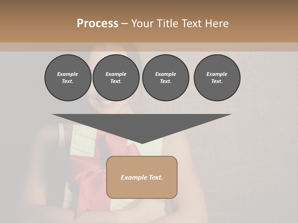 Adult Caucasian Holiday PowerPoint Template