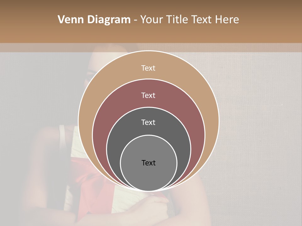 Adult Caucasian Holiday PowerPoint Template
