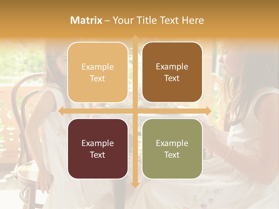 Sunny Outdoor Healthy PowerPoint Template