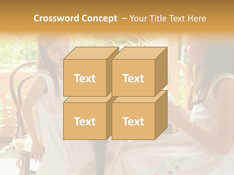 Sunny Outdoor Healthy PowerPoint Template