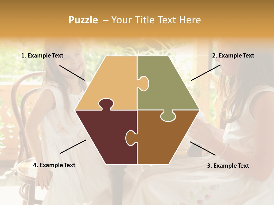 Sunny Outdoor Healthy PowerPoint Template