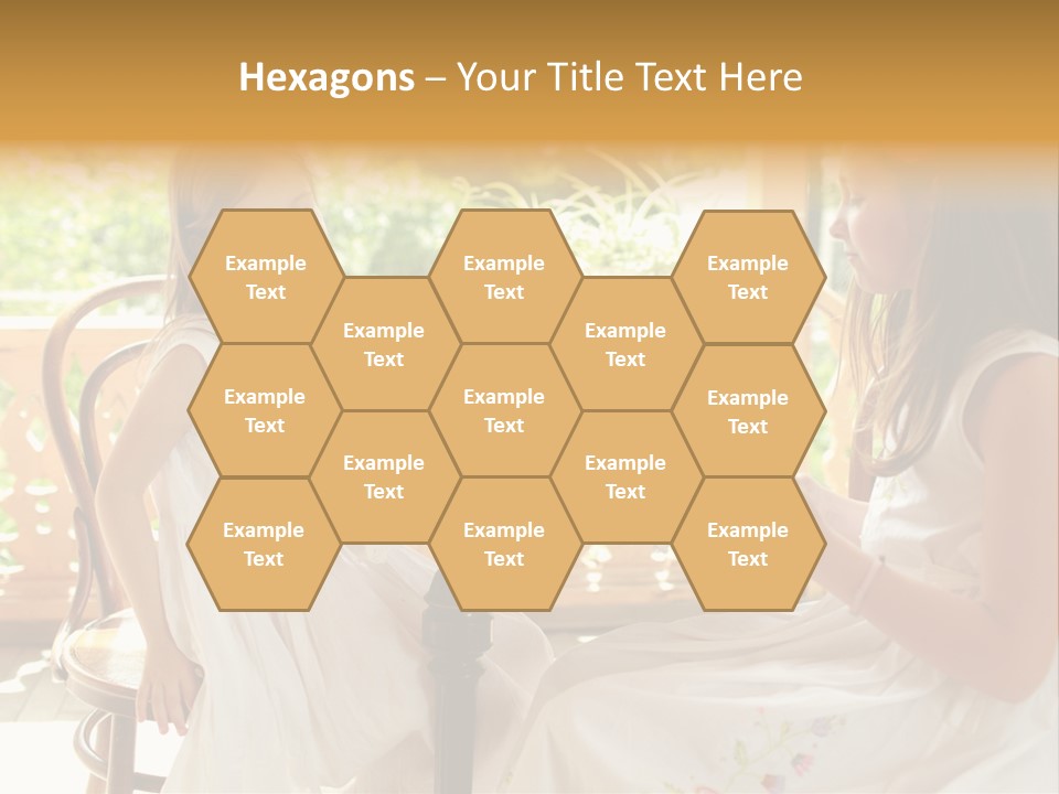 Sunny Outdoor Healthy PowerPoint Template