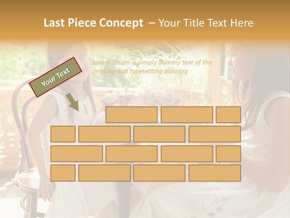 Sunny Outdoor Healthy PowerPoint Template