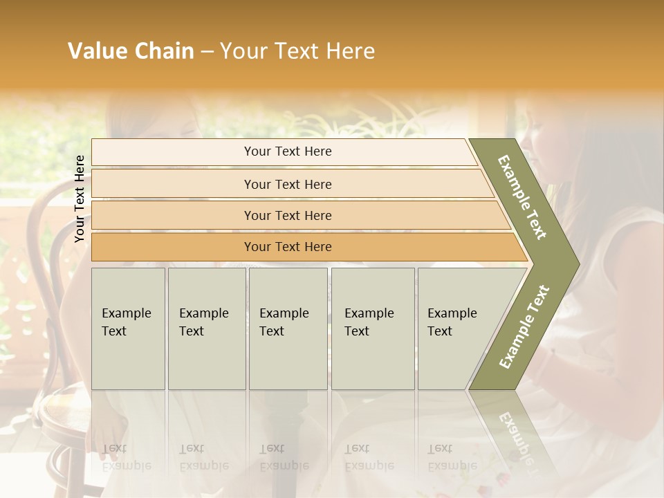 Sunny Outdoor Healthy PowerPoint Template