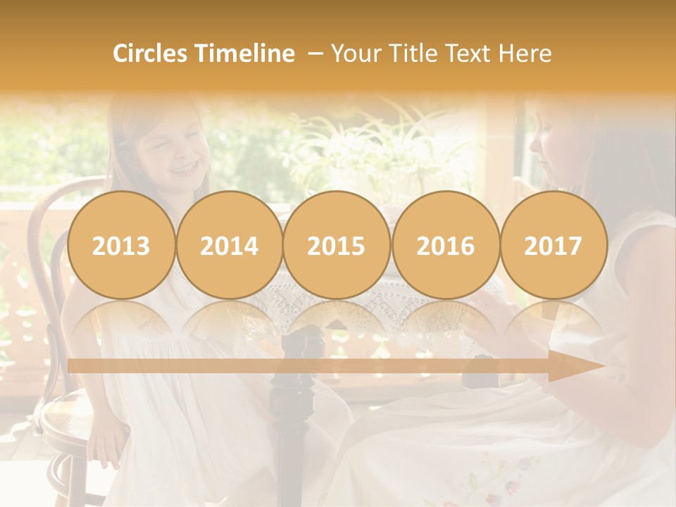 Sunny Outdoor Healthy PowerPoint Template