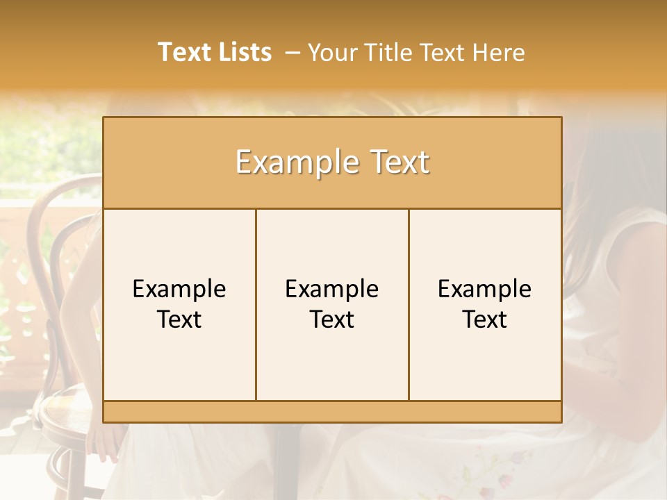 Sunny Outdoor Healthy PowerPoint Template