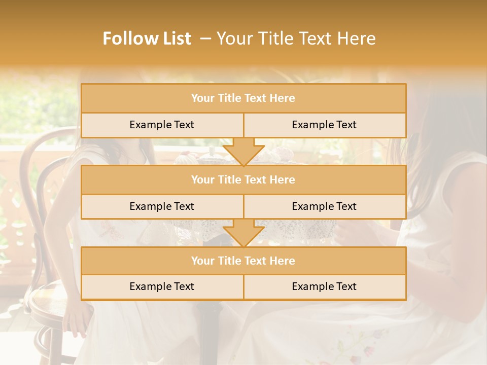 Sunny Outdoor Healthy PowerPoint Template