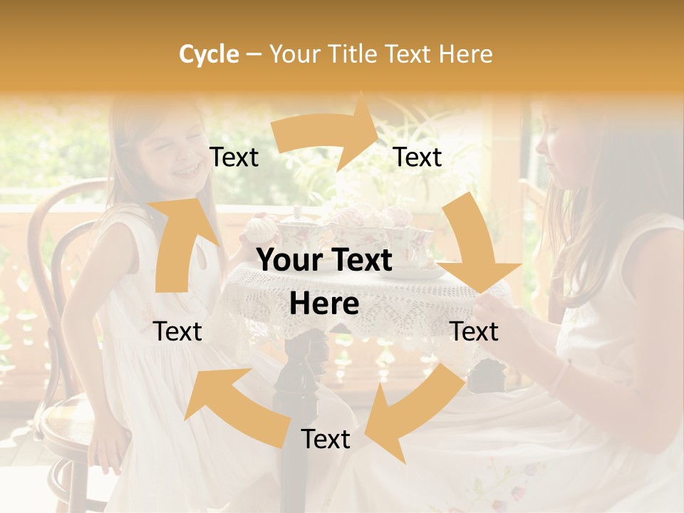Sunny Outdoor Healthy PowerPoint Template