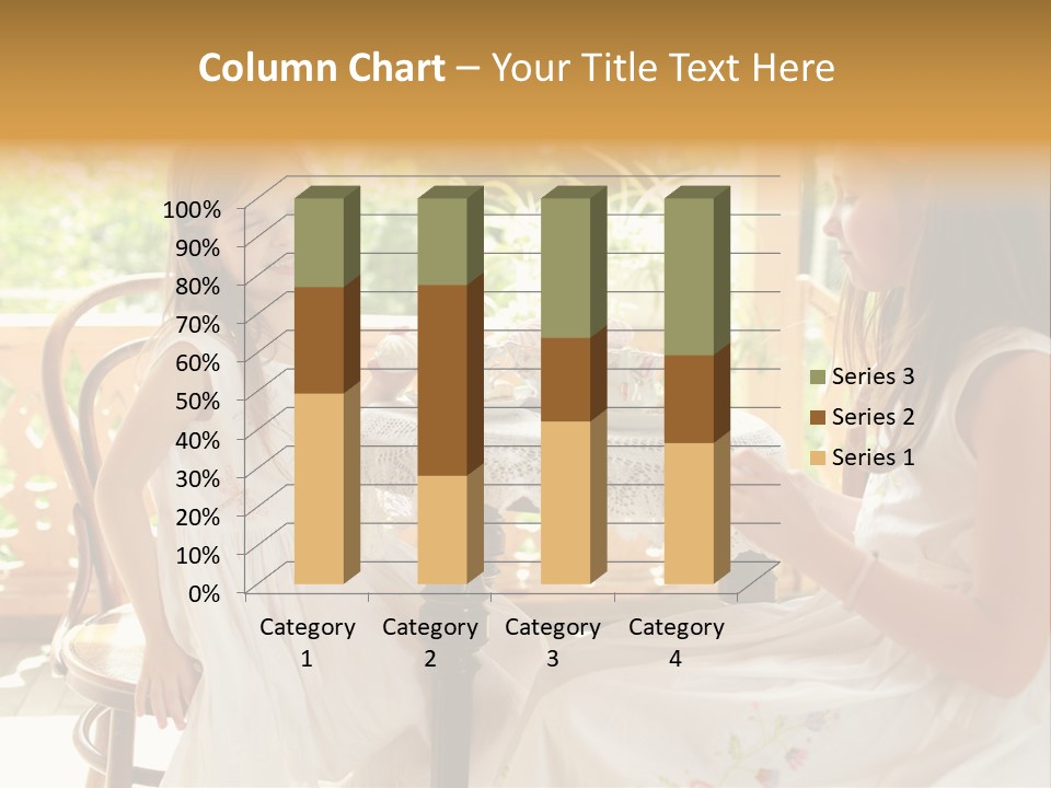 Sunny Outdoor Healthy PowerPoint Template