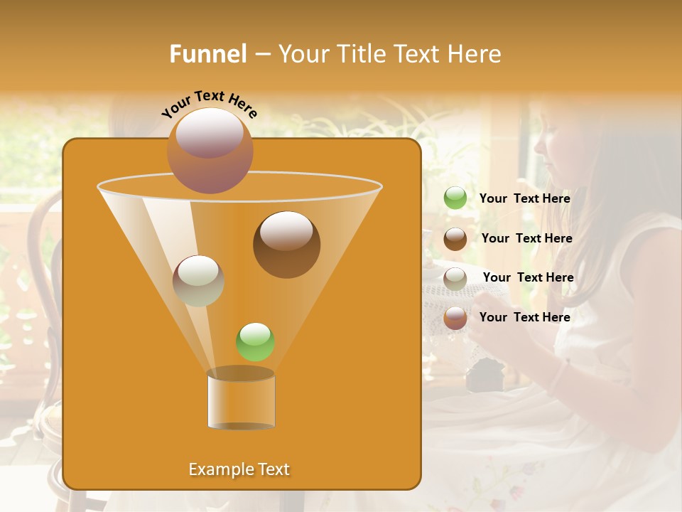 Sunny Outdoor Healthy PowerPoint Template