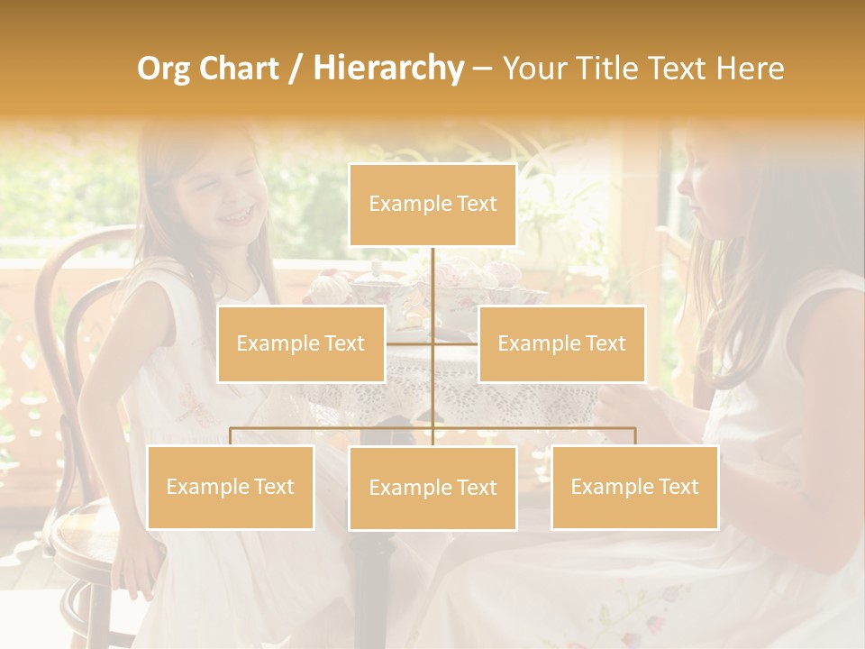 Sunny Outdoor Healthy PowerPoint Template