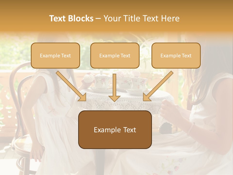 Sunny Outdoor Healthy PowerPoint Template