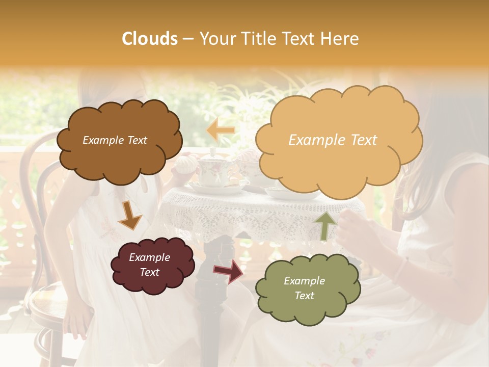 Sunny Outdoor Healthy PowerPoint Template