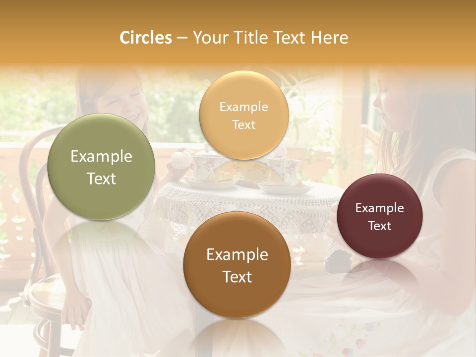 Sunny Outdoor Healthy PowerPoint Template