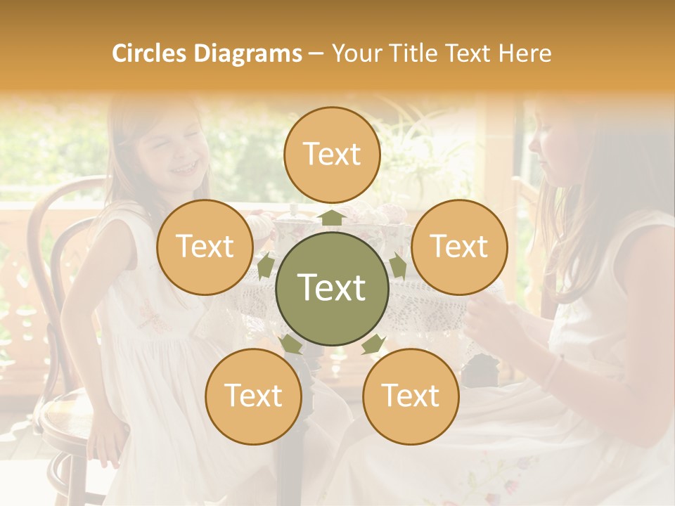 Sunny Outdoor Healthy PowerPoint Template