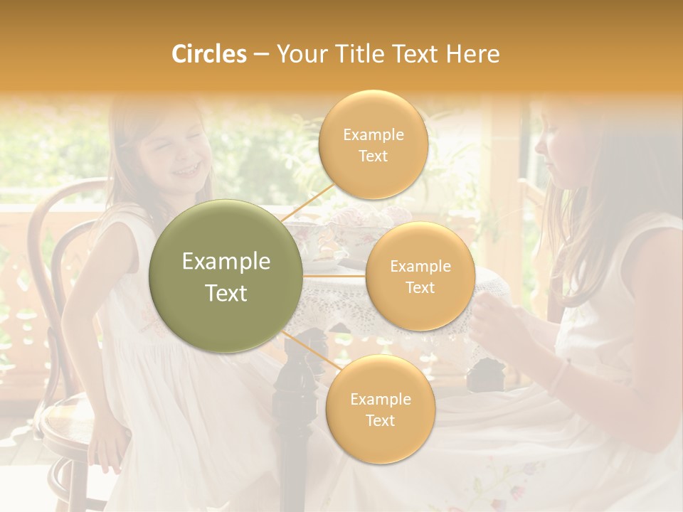 Sunny Outdoor Healthy PowerPoint Template