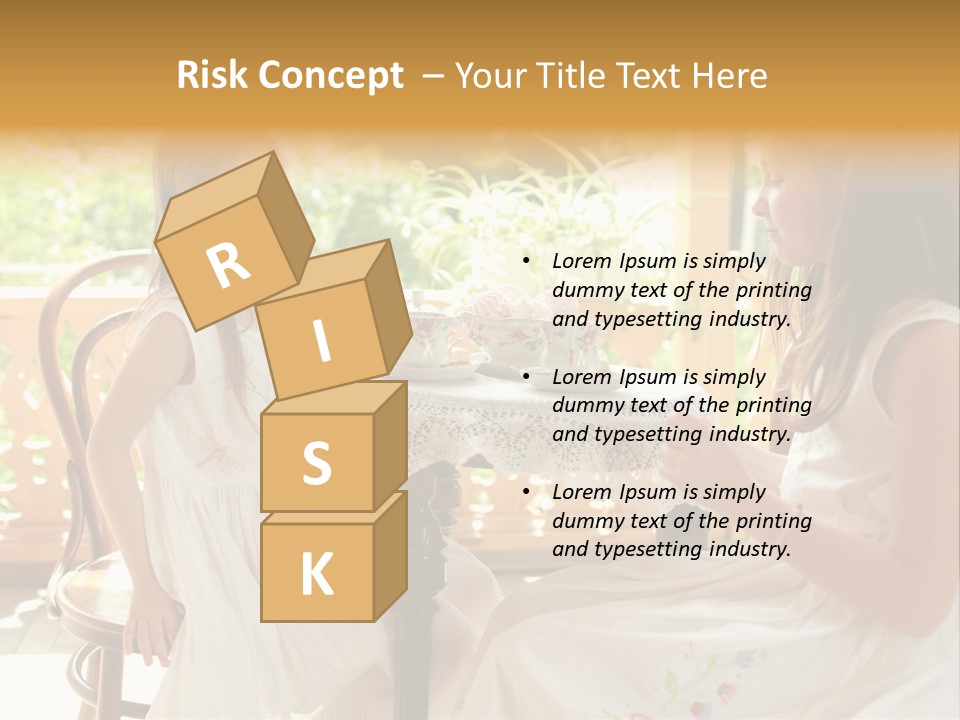 Sunny Outdoor Healthy PowerPoint Template