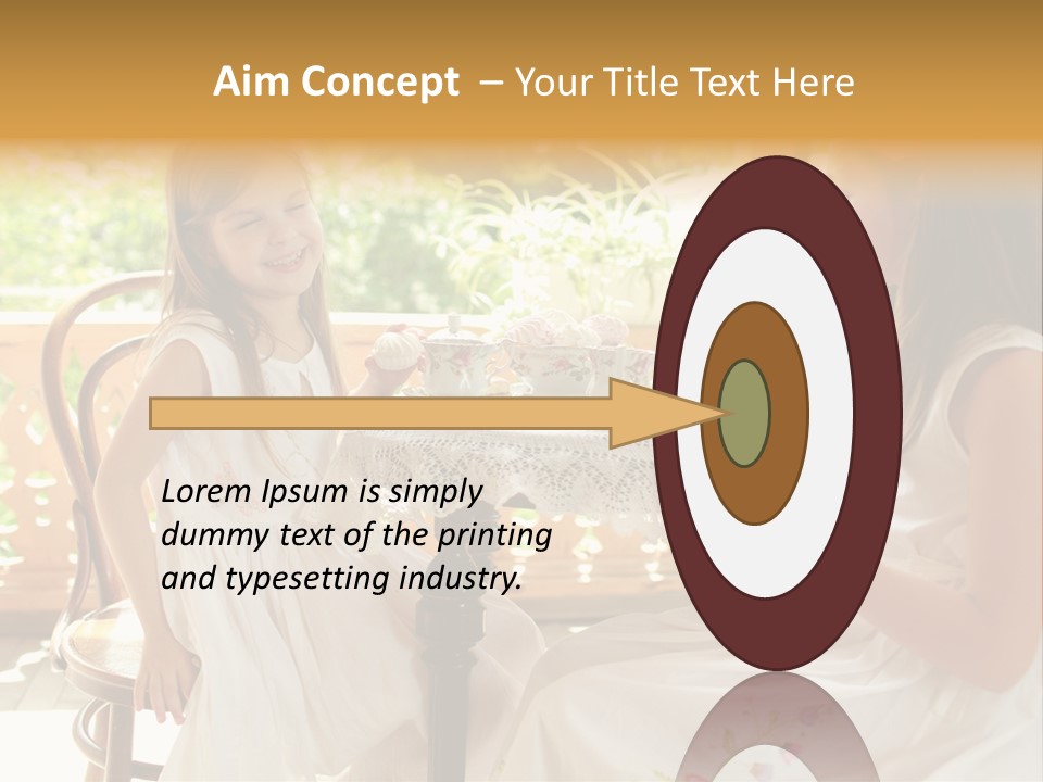 Sunny Outdoor Healthy PowerPoint Template