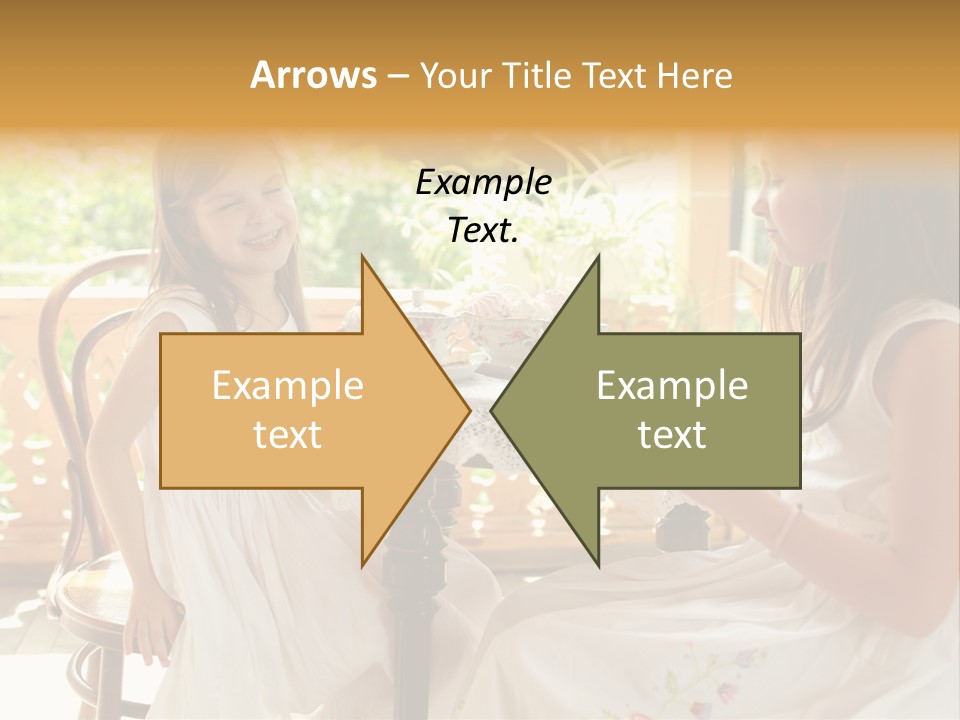 Sunny Outdoor Healthy PowerPoint Template