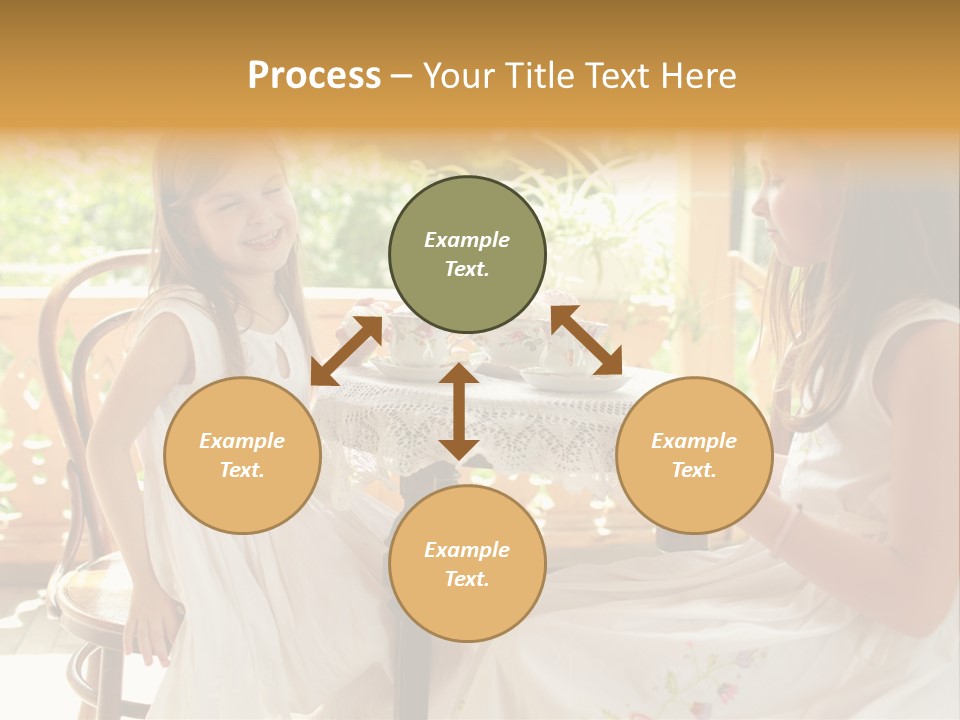 Sunny Outdoor Healthy PowerPoint Template