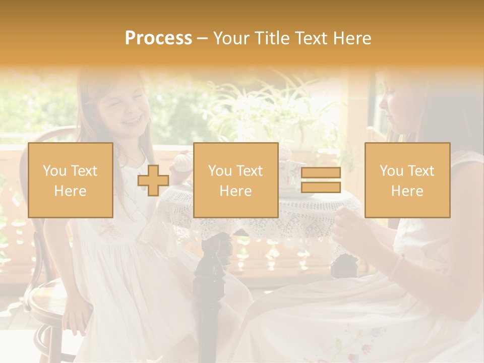 Sunny Outdoor Healthy PowerPoint Template