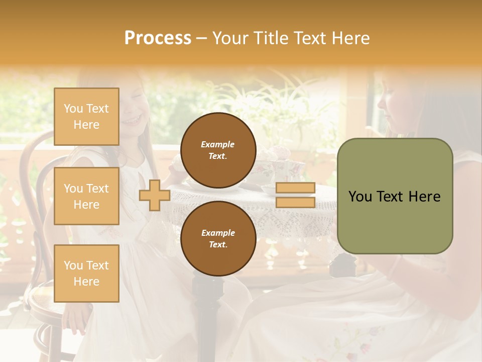 Sunny Outdoor Healthy PowerPoint Template