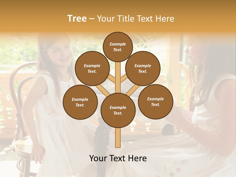 Sunny Outdoor Healthy PowerPoint Template