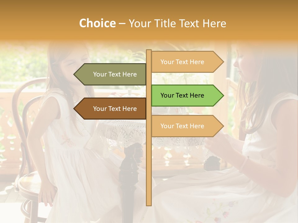 Sunny Outdoor Healthy PowerPoint Template