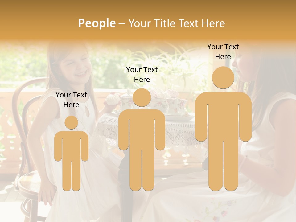 Sunny Outdoor Healthy PowerPoint Template