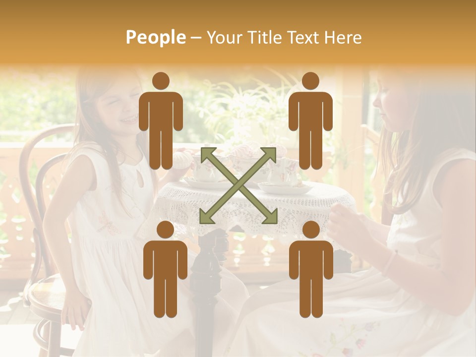 Sunny Outdoor Healthy PowerPoint Template