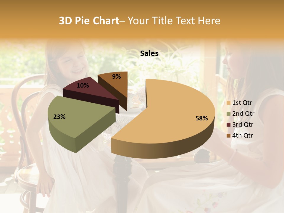 Sunny Outdoor Healthy PowerPoint Template