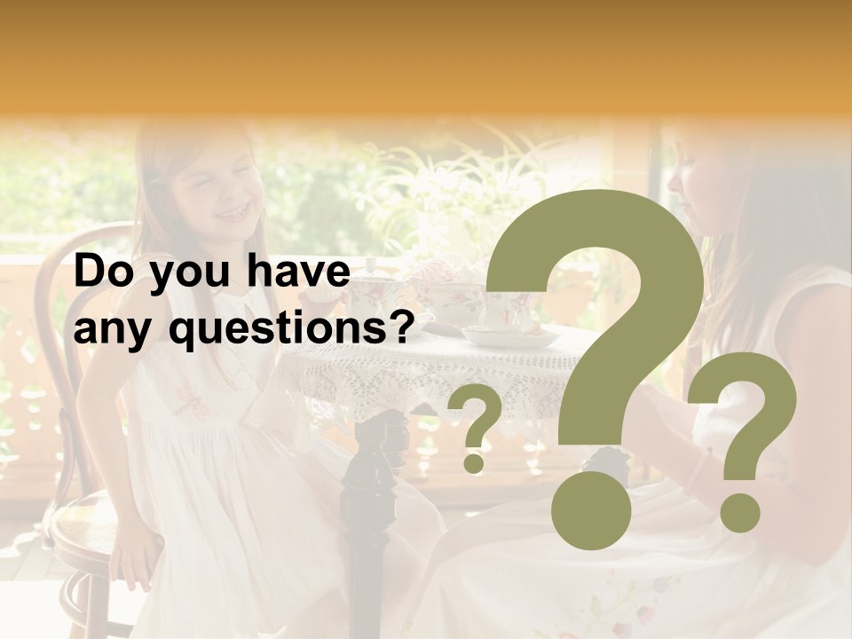 Sunny Outdoor Healthy PowerPoint Template