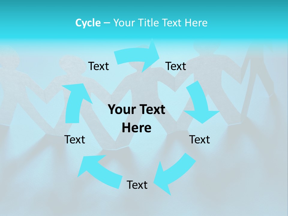 Care Cycle Communication PowerPoint Template