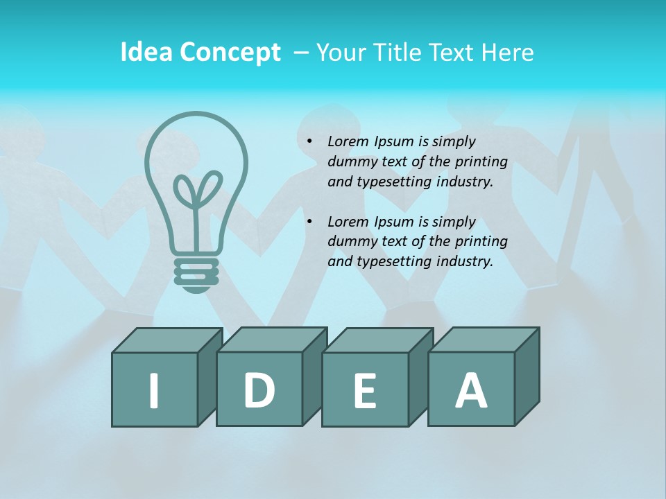Care Cycle Communication PowerPoint Template