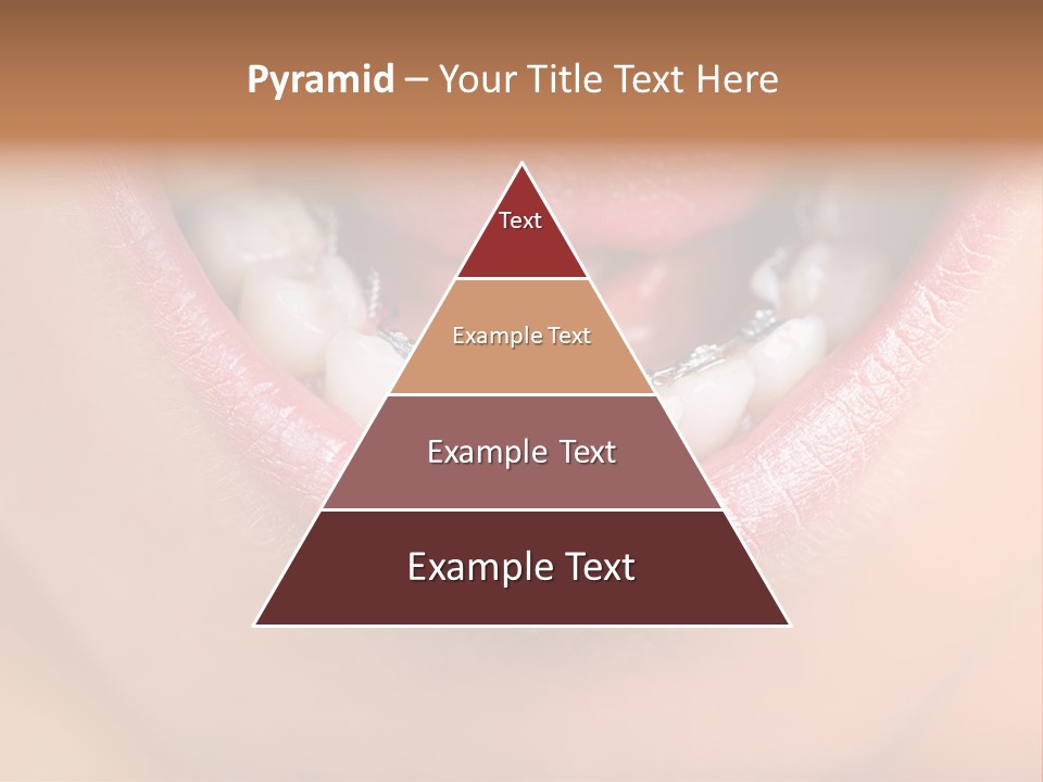 Medical Lips Healthy PowerPoint Template