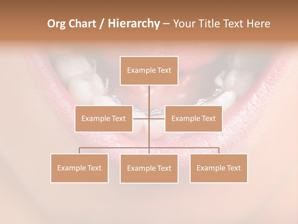 Medical Lips Healthy PowerPoint Template