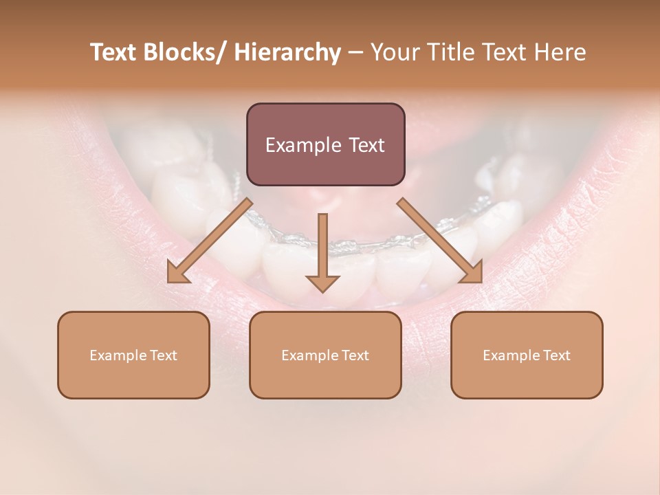 Medical Lips Healthy PowerPoint Template