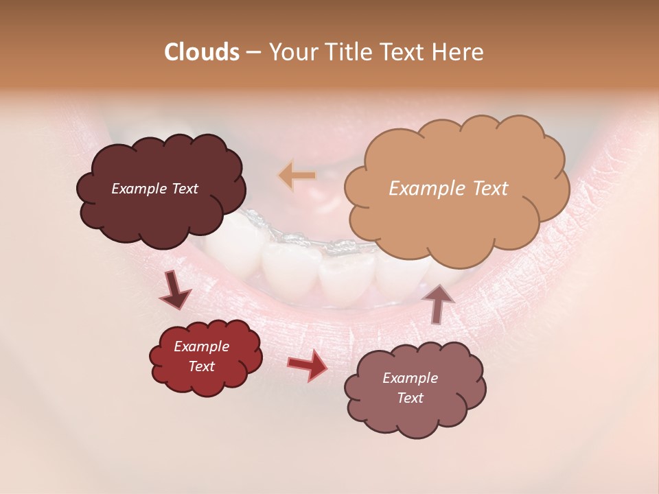 Medical Lips Healthy PowerPoint Template