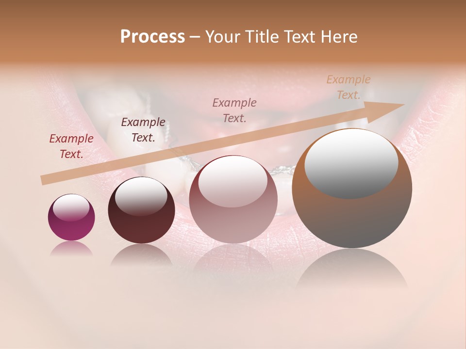 Medical Lips Healthy PowerPoint Template