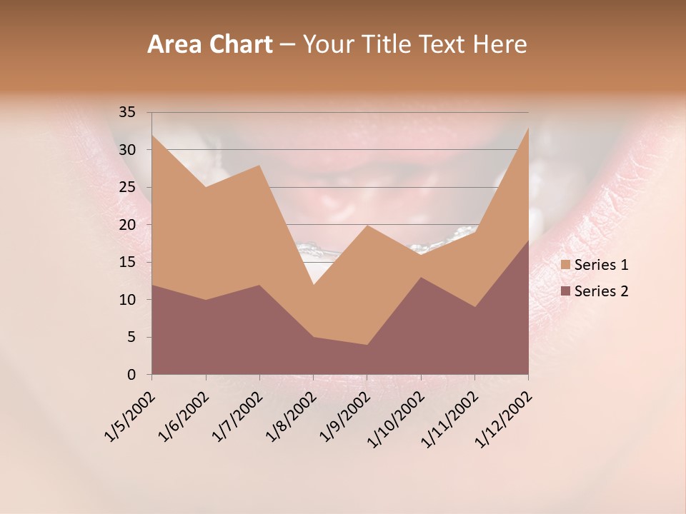 Medical Lips Healthy PowerPoint Template