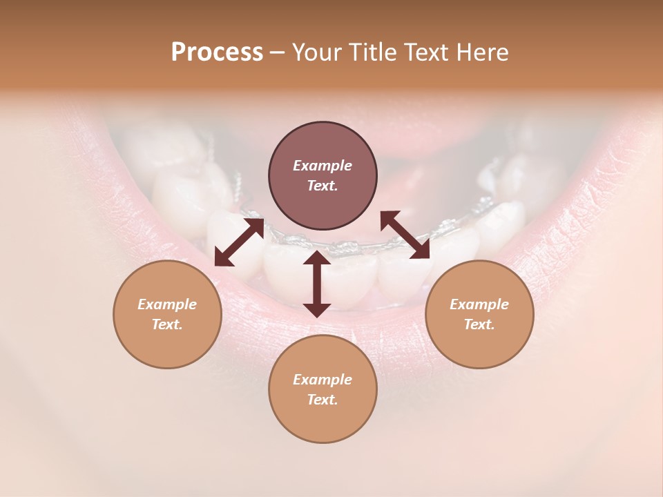 Medical Lips Healthy PowerPoint Template