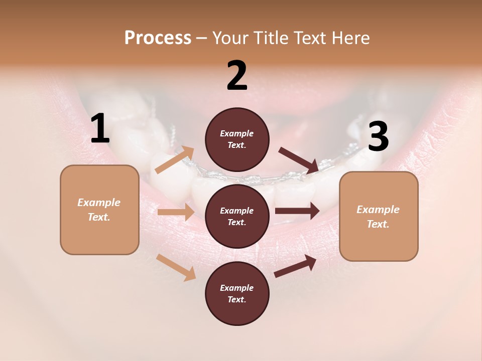 Medical Lips Healthy PowerPoint Template