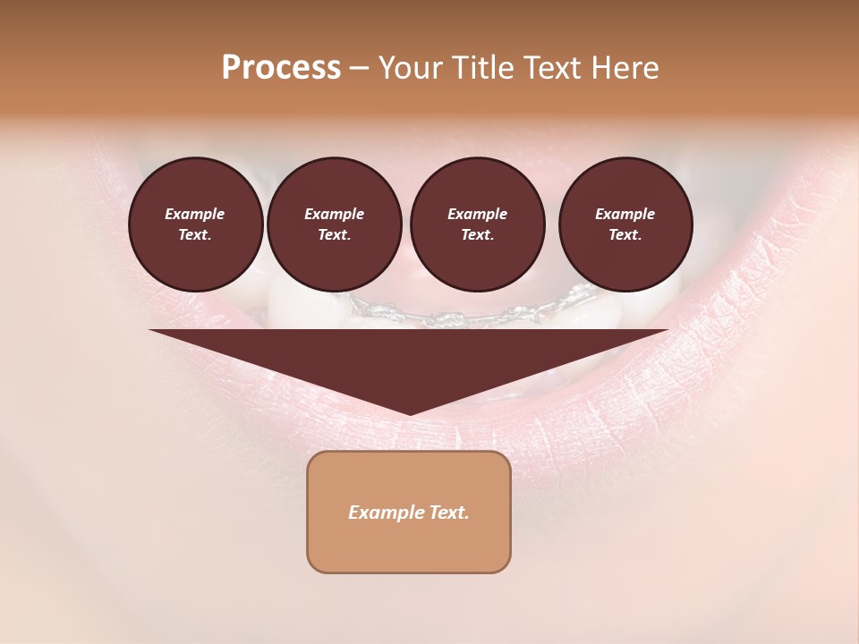 Medical Lips Healthy PowerPoint Template