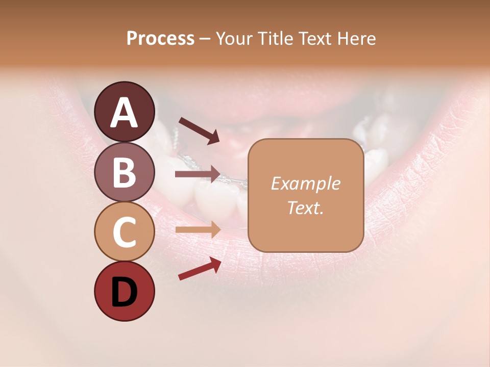 Medical Lips Healthy PowerPoint Template